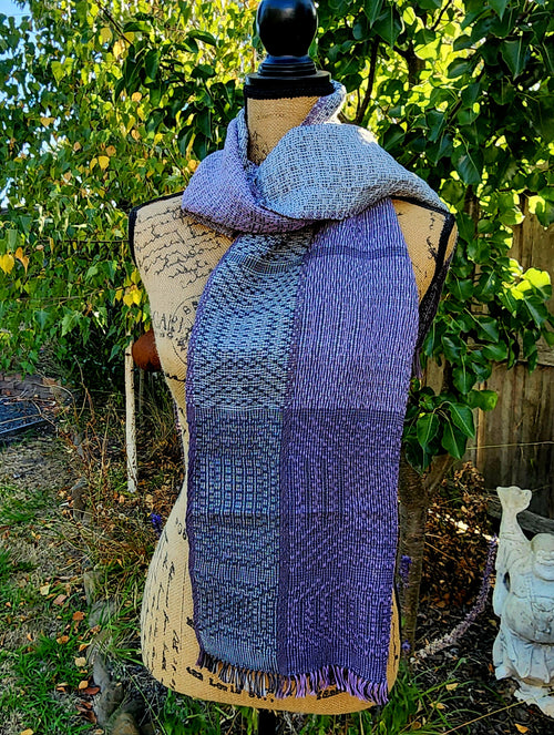 Handwoven Linen & Cotton scarf